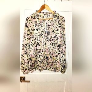 H & M Sheer Flowers Medium
